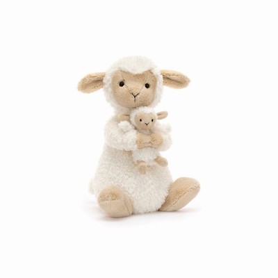 Jellycat Huddles Sheep Farmyard UK | 34605GBDX